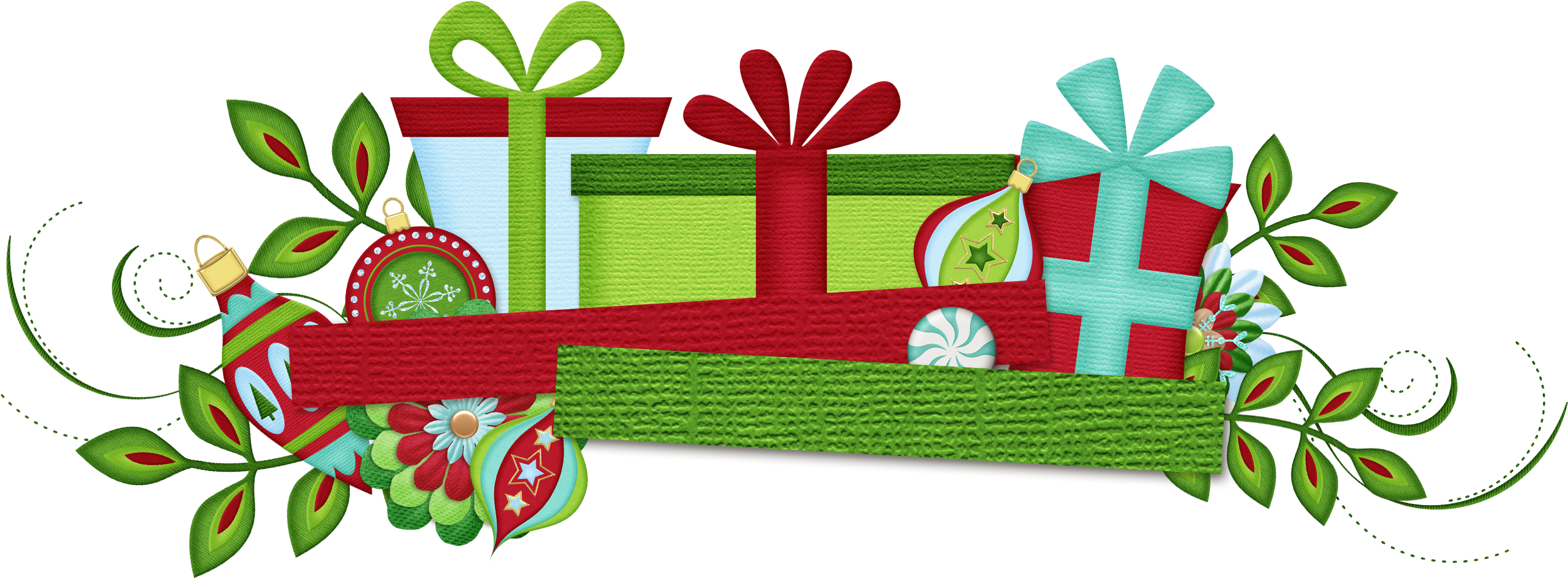 Explore Christmas Scrapbook, Christmas Clipart, And - Scrapbooking (2587x960)