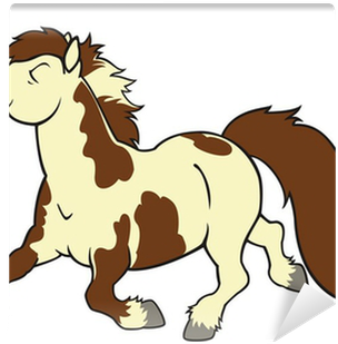 Cartoon Horse And Rider (400x400)