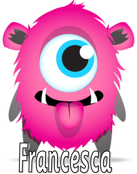 Congratulations To Francesca You Achieved Your Personal - Monstruos Class Dojo (445x564)
