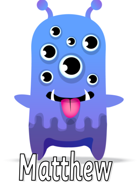 Class Dojo Monster Blue (445x587)