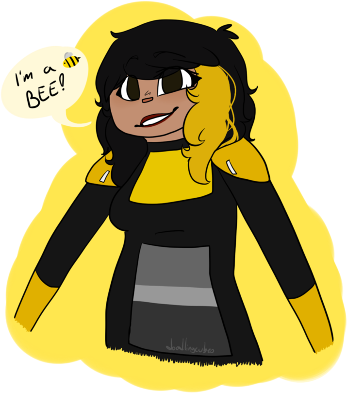 Bee Armor By Smallsketcher - Cartoon (827x965)