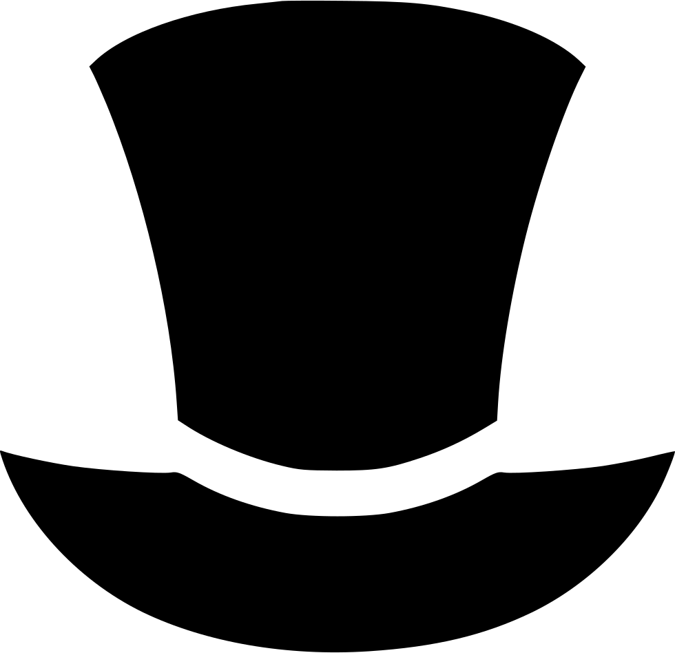 Top Hat Man Wear Fashion Cloth Accessory Gentlemen - Emblem (1600x1600)