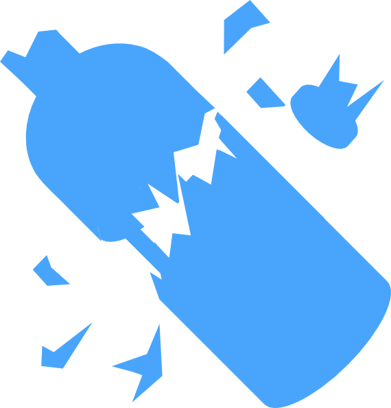 Bottle Svg Clip Arts 570 X 595 Px - Broken Glass Bottle Png (570x595)