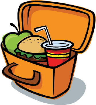 Lunch Box Clip Art - Lunch Clipart Transparent Background (399x399)
