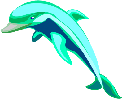 Free Dolphin Clipart - Delfines Animadas En Gif (400x324)