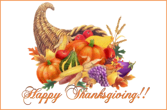 Thanksgiving Animated Images - Happy Thanksgiving 2017 Gif (577x382)
