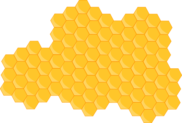 Beehive Bee Hive Clip Art Vector Cliparts And Others - Favo De Mel Png (600x405)