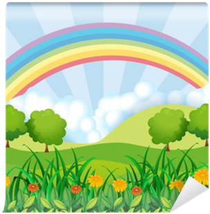 Niña En Un Jardin Animado (400x400)