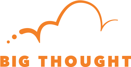 Works Of Heart Art Exhibit & Silent Auction - Big Thought Logo (500x287)