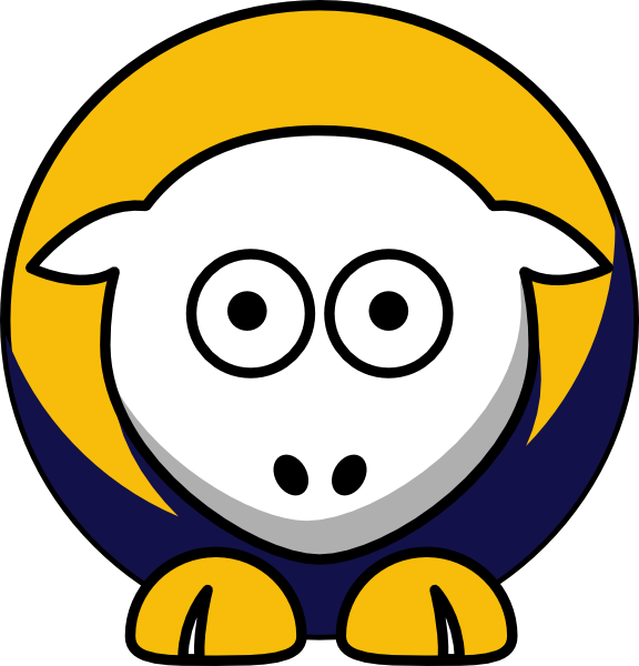 Sheep - Clipart Detroitlion (576x600)