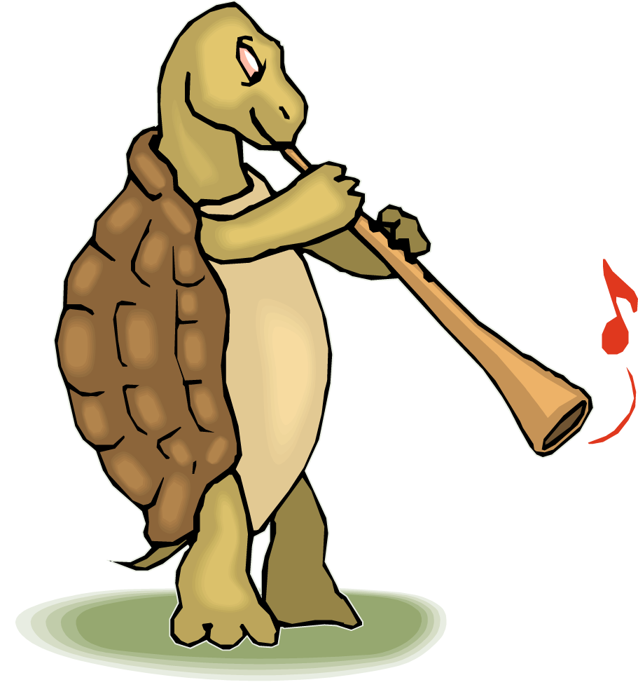 Turtle Flute Clip Art - Portable Network Graphics (911x980)