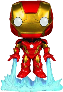 Marvel Iron Man Mark 43 Icon - Pop Funko Iron Man (400x400)