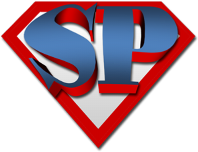 Super Parenting Llc - Superman Logo With Sp (400x400)