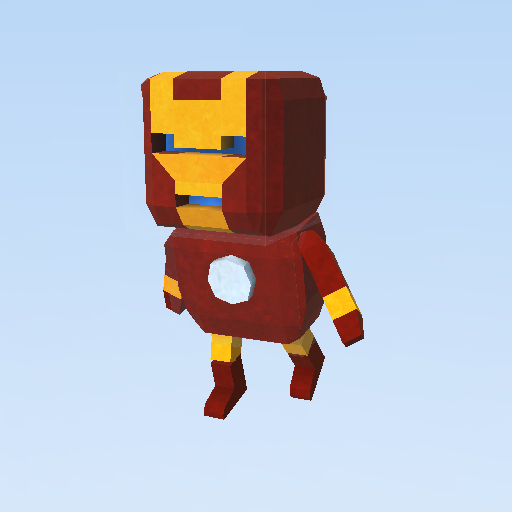 Iron Man - Avatar Kogama Iron Man (512x512)