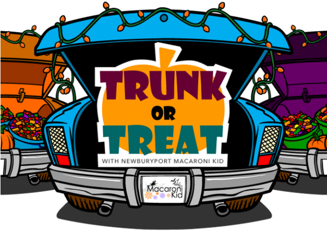 Trunk Or Treat Clipart - Car Trunk Clip Art (640x480)