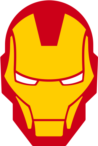 Pegatina Iron Man 2 Colores - Ironman Superhero (570x708)