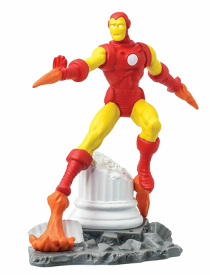Marvel Comics Mini Figure Iron Man 7 Cm - Iron Man Diorama Figure (400x400)