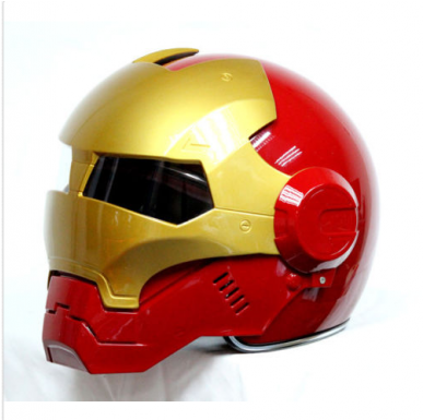 Casco Para Moto De Ironman - Motorcycle (680x384)