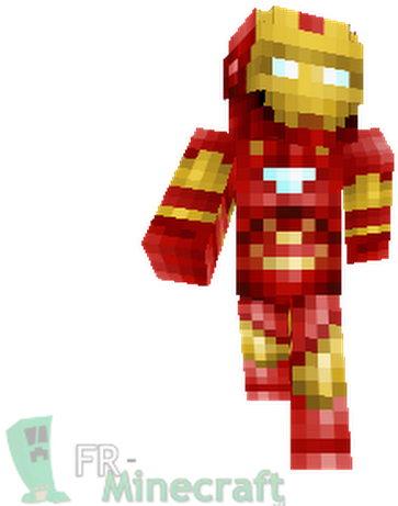 Photo - Skiny Do Minecraft Iron Man (530x530)