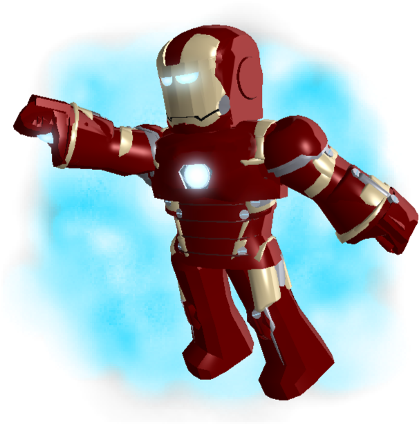 Iron Man - Roblox Avengers Infinity War Iron Man (616x717)