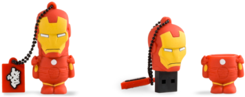 Tribe Marvel Iron Man 8gb Design Pendrive - Tribe 16gb Marvel Iron Man Usb Flash Drive (400x400)