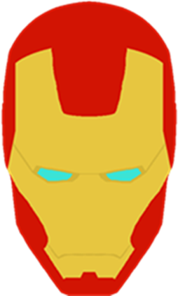 Free Ironman Face Logo - Iron Man (420x420)