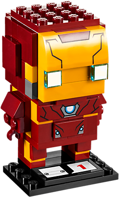 ¡crea A Iron Man Con Este Personaje Para Construir - Lego Brickheadz Iron Man (600x450)