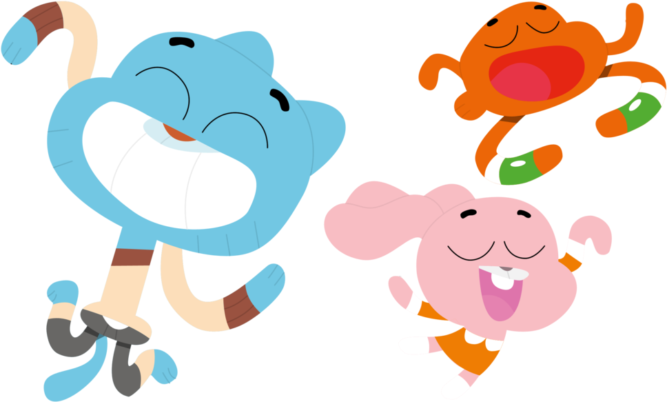 The Amazing World Of Gumball By L4v1 - Amazing World Of Gumball Vector (1024x641)