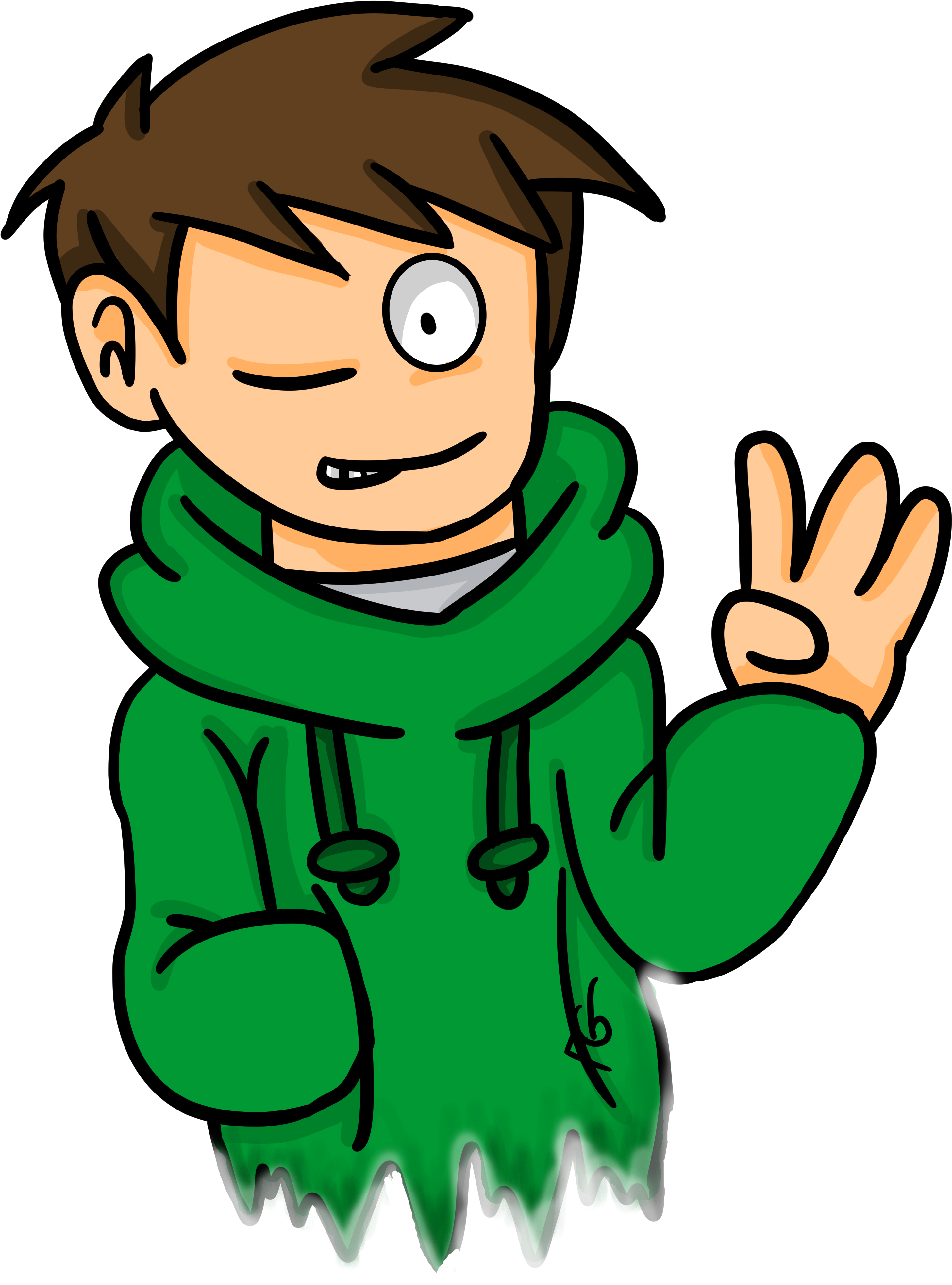 Happy Birthday Edd [eddsworld] By Geekypaws - Cartoon (3887x4642)