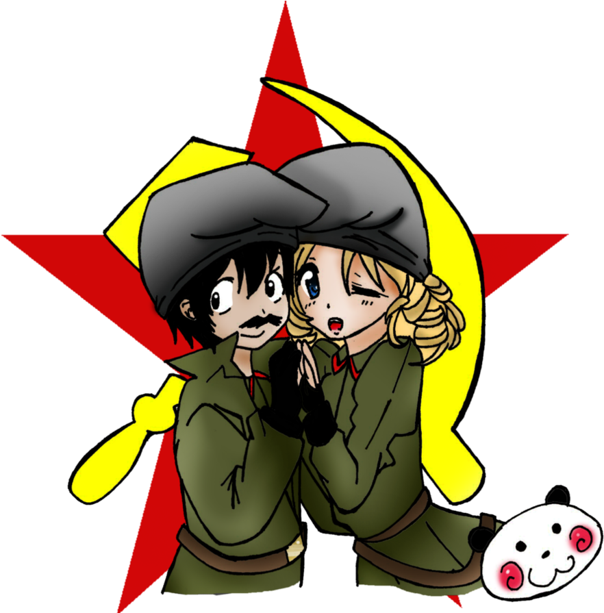 Sickle And Hammer By Sushi-panda - Cartoon (894x894)
