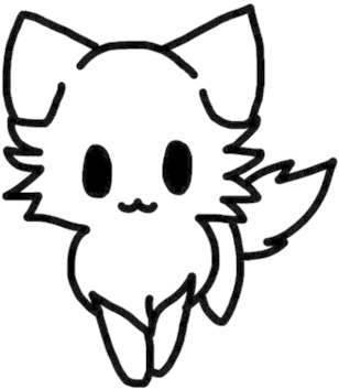 Kitty Cat Drawing Illustration Art Cute Kawaii Kitten - Kitty Cat Drawing Illustration Art Cute Kawaii Kitten (400x533)