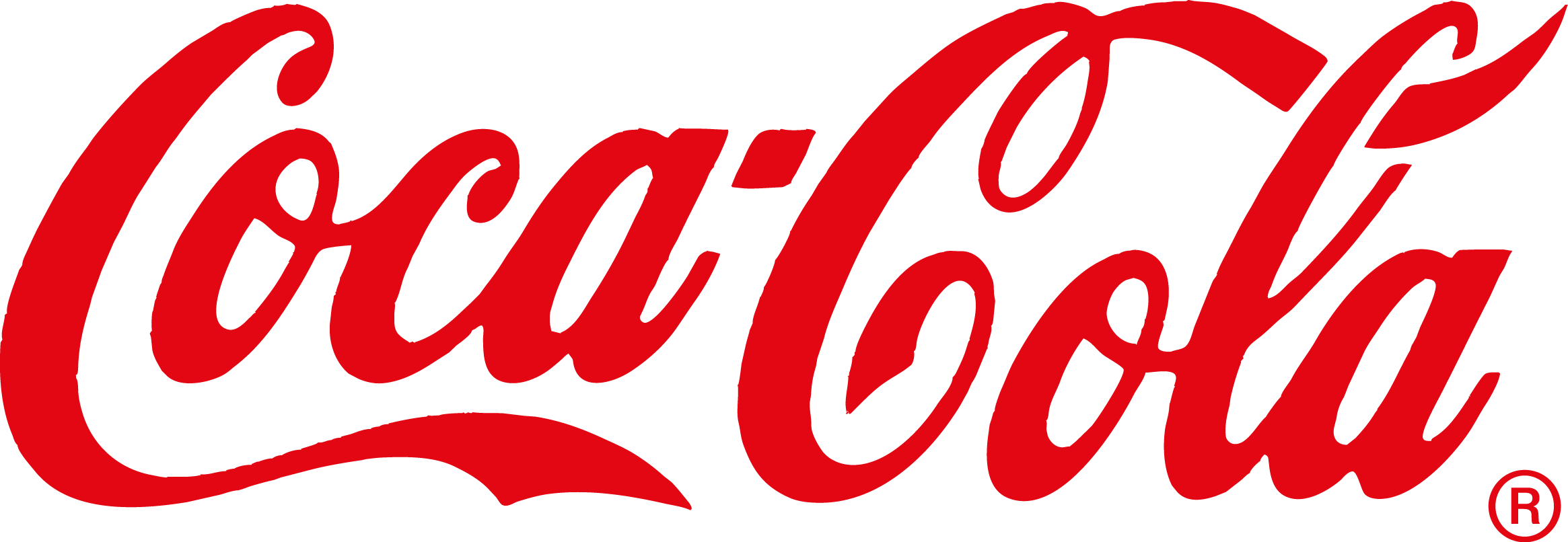 Coca Cola Logo Png Images Free Download - Logo Coca Cola Vector Png (2330x806)