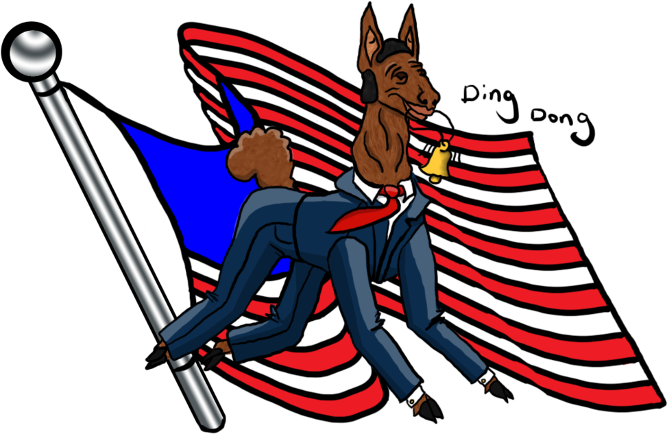 Obama Llama Ding-dong By Jennokami - Painting (1191x670)