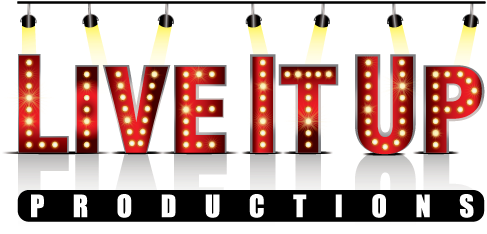 Live It Up Productions Name Talent And Management Rh - Live It Up Productions Name Talent And Management Rh (612x248)