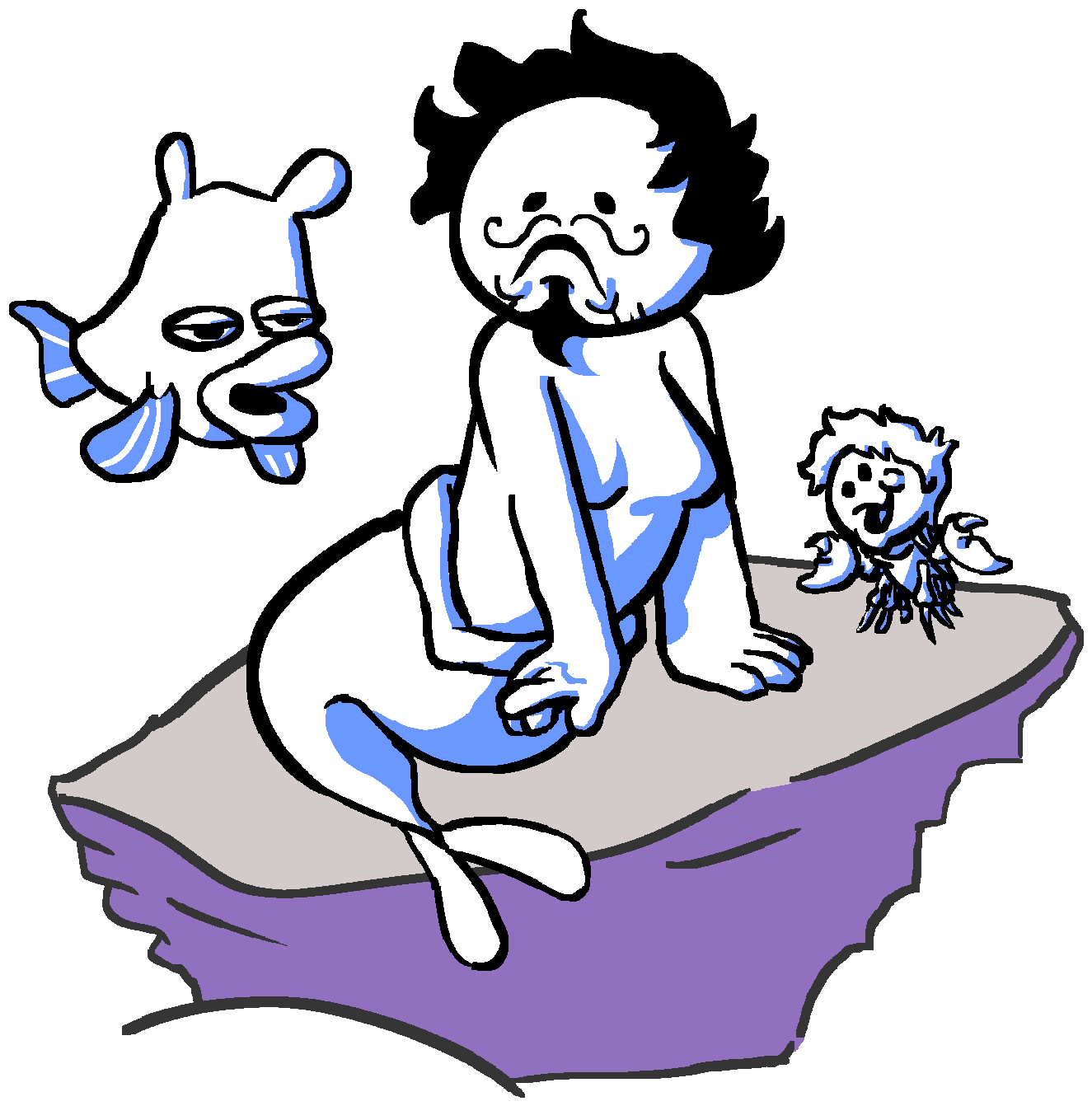 A Drawing I Posted On Twitter A While Back - A Drawing I Posted On Twitter A While Back (1468x1365)