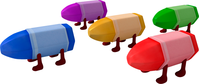 Crayonbugs Sub Character - Insect (687x289)