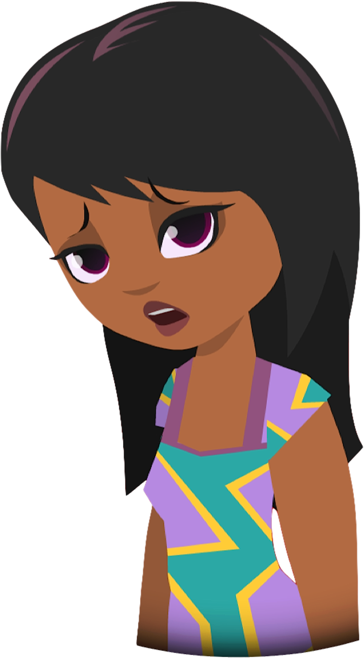 Unknown Clipart Unknown Person - Cartoon (1196x2160)