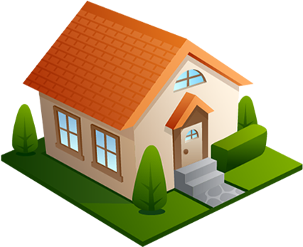 Residential - Commercial-icon - Building Icon Vector 3d (436x357)