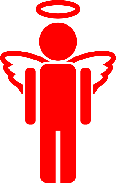 I Know She Was An Angel, Because Only Angels Know That - Angel Clip Art (378x593)