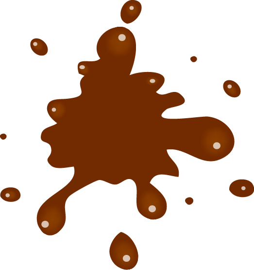 Splatter Vectors, Photos And Psd Files - Splash Of Brown Paint (523x555)