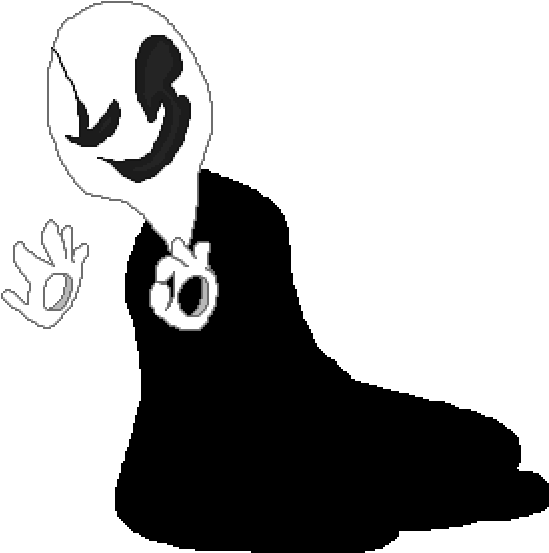 Oh No A Wild Gaster Appeared - Illustration (1000x1000)