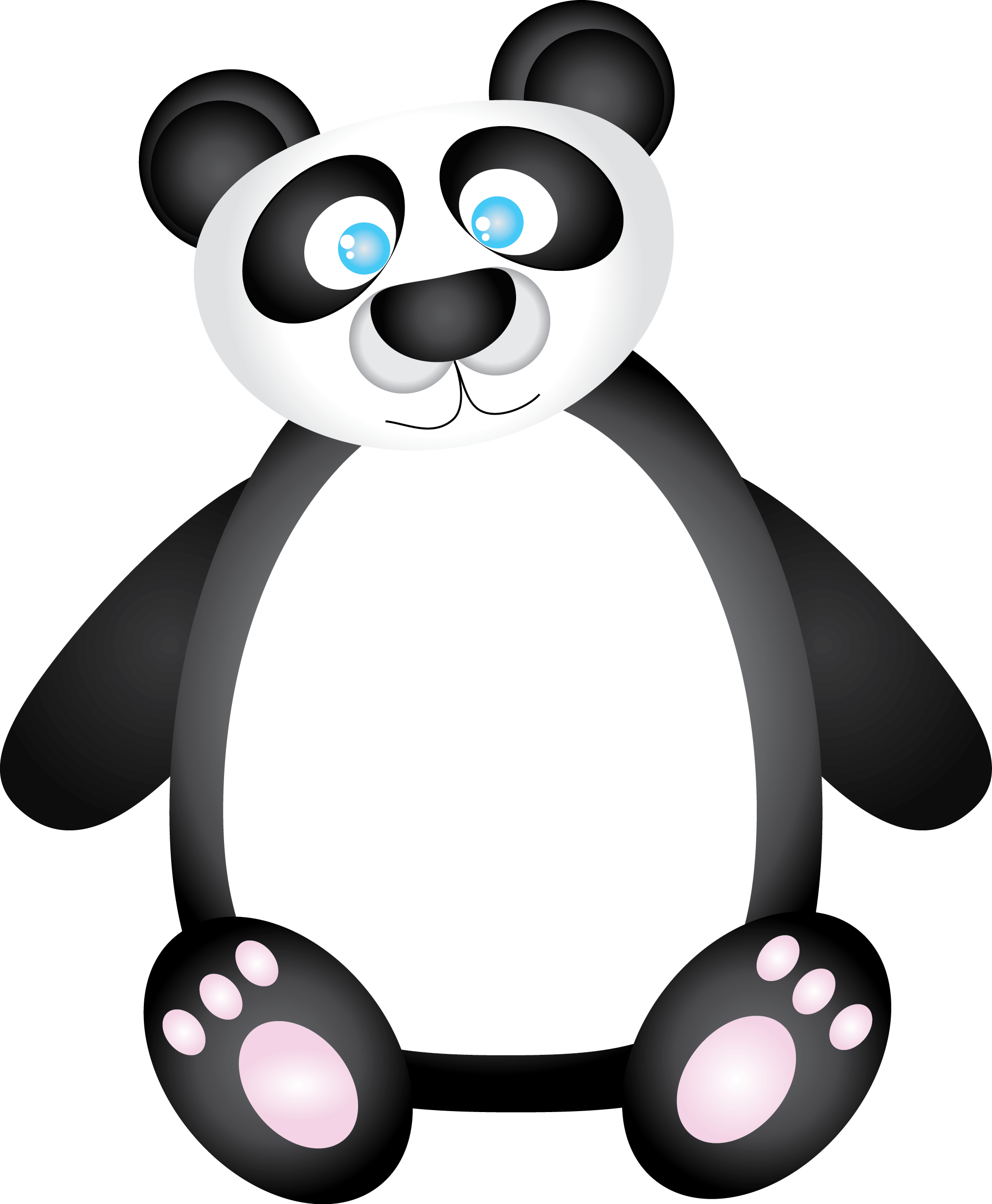 Langcomp Panda - Teddy Bear (2028x2462)