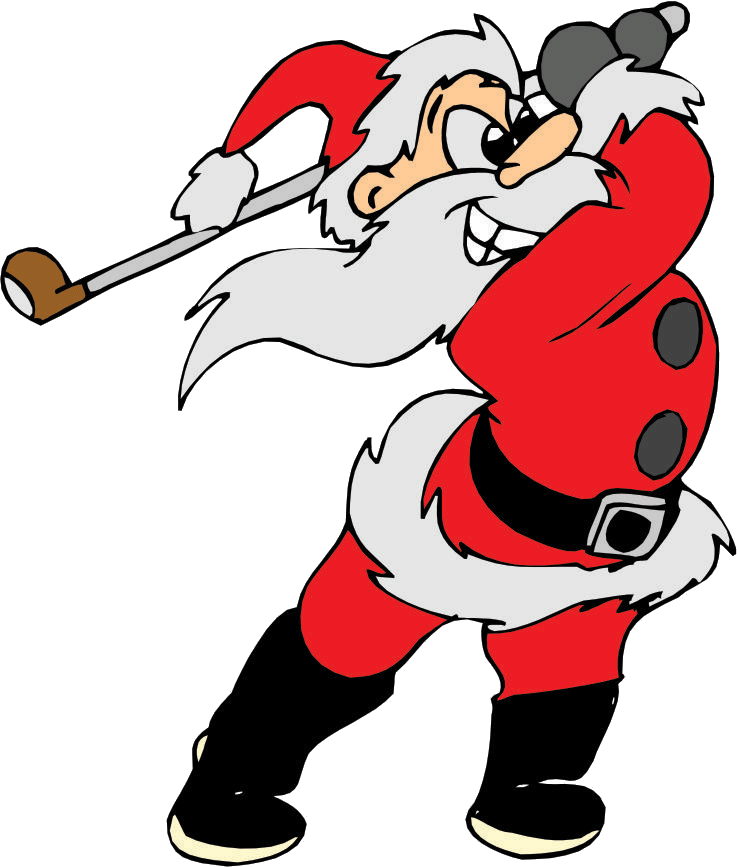 Christmas Golf Png (737x867)