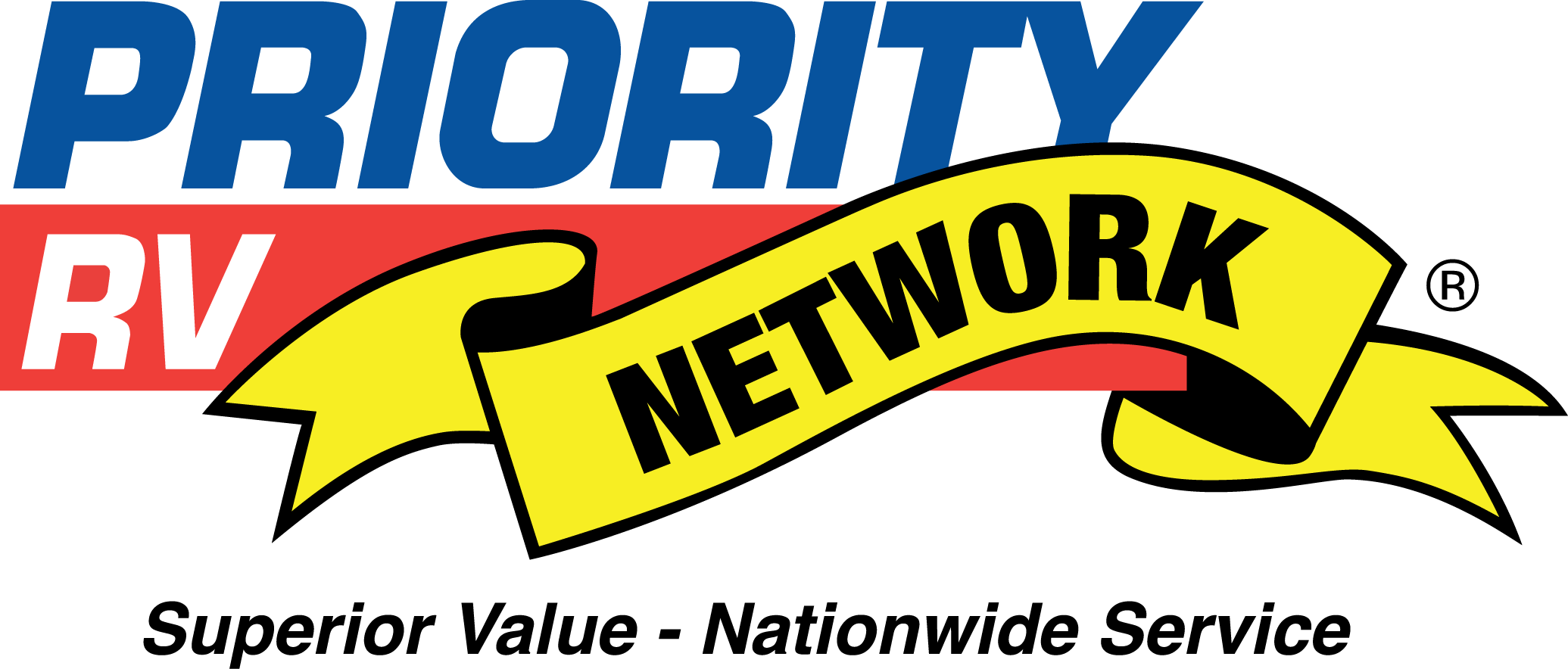 Png File With Transparent Background Prvn Logo Slogan - Priority Rv Network (2071x884)
