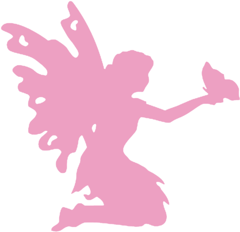 Silhouettes Of Fairies - Illustration (500x500)