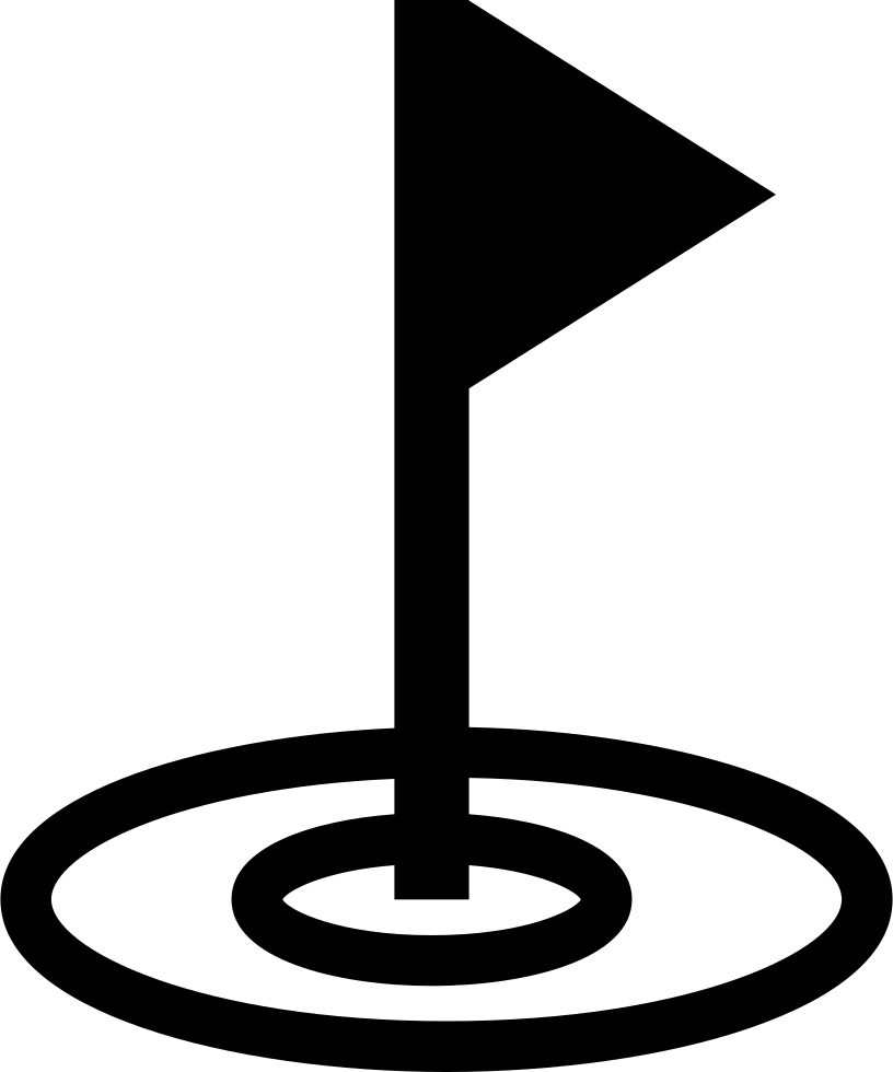Golf Hole And Flag Comments - Hoyo De Golf Png (816x980)