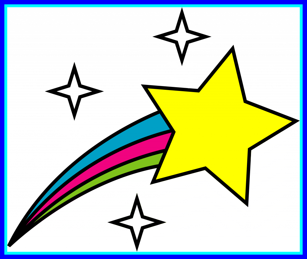 Star Clipart Star Clipart Png Amazing Shooting Star - Clip Art Shooting Star (1074x906)