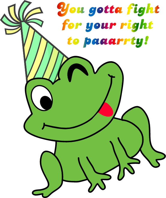 Transparent Party Streamer Png Clipart Picture - Party Clipart (553x660)
