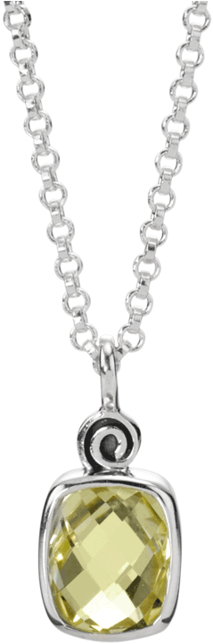 Necklace Karma Lime Quartz - Necklace (1000x1000)
