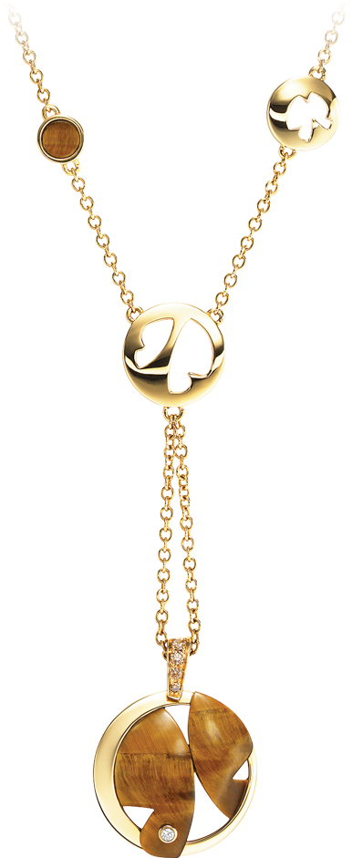 Jazzy Butterfly Necklace - Chain (1000x1000)